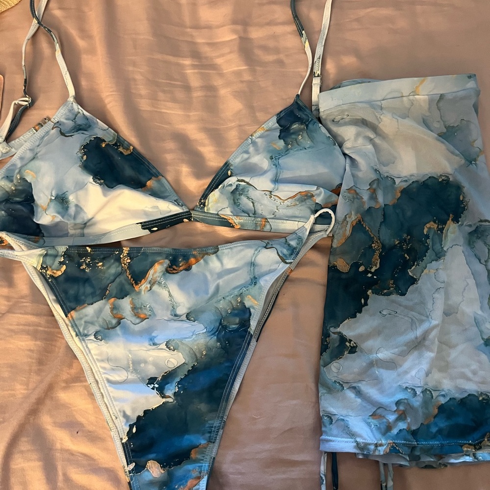 3 piece bikini set